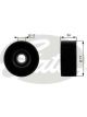 Gates DriveAlign Idler Pulley