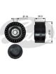 Gates DriveAlign Idler Pulley