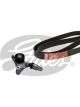 Gates Micro-V Ribbed Belt & Tensioner Kit