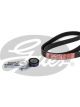 Gates Micro-V Ribbed Belt & Tensioner Kit