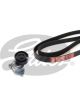 Gates Micro-V Ribbed Belt & Tensioner Kit