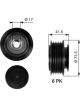 Gates Alternator Decoupler Pulley
