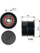 Gates Alternator Decoupler Pulley