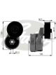 Gates DriveAlign Belt Tensioner