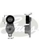 Gates DriveAlign Belt Tensioner