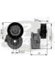 Gates DriveAlign Belt Tensioner