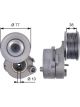 Gates Heavy Duty Belt Tensioner Assembly