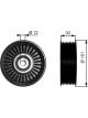 Gates Heavy Duty DriveAlign Idler Pulley