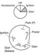 Narva 4 Position Ignition Switch
