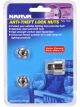 Narva M6 x 1.0 Security Nuts (2)