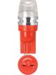 Narva High Powered LED T-10 Wedge Globes Warm Red – Blister Pack Of 2