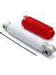 Rancho Steering Stabilizer, White, Includes Red Boot, Single, Each