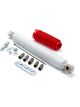 Rancho Steering Stabilizer, White, Includes Red Boot, Single, Each