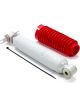 Rancho Steering Stabilizer, White, Includes Red Boot, Single, Each