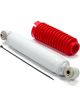 Rancho Steering Stabilizer, White, Includes Red Boot, Single, Each