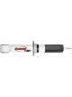 Rancho Shock Absorber, Rs5000X, Twin-Tube, Gas Charged, Includes Red