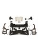 Rancho Lift Kit-Suspension; Primary Suspension System; Black; 4 In. F