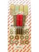 Rancho Leaf Spring Shackle Bushings, Polyurethane, Red, Front, Jeep, W