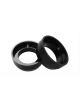 Rancho Coil Spring Spacer, Polyurethane, Black, Rear For Toyota, Pair