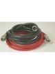 Devilbiss Hose, Air, 1/4 In., 1/4 In. Npt Male Ends, 5.85 Ft., Synthet