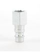 Devilbiss Air Tool Fitting, Quick-Disconnect, Steel, Natural, 1/4 In.