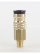 Devilbiss Air Tool Fitting, Quick-Disconnect, Steel, Natural, 1/4 In.