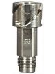 Devilbiss Paint Gun Cup Adapter, Stainless Steel, Natural, Each