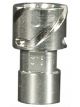 Devilbiss Paint Gun Cup Adapter, Stainless Steel, Natural, Each