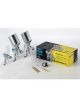 Devilbiss Paint Gun, Gravity Feed, 1.0Mm/1.3Mm/1.8Mm Nozzle, Aluminum,