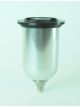Devilbiss Paint Gun Cup, Startingline, Replacement, Gravity Type, Alum