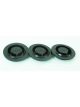 Devilbiss Paint Gun Cup Lids, Aluminum, Natural, 4 Oz., Set Of 3