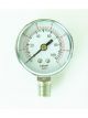 Devilbiss Gauge, Air Pressure, 0-100 Psi, 2 In. Diameter, White Face,