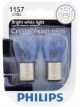 Philips Auto Lighting Light Bulbs, Miniature, Crystal Vision 1157S-8