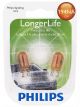Philips Auto Lighting Light Bulbs, Long Life 194Nallt-3(1/4) 14V 1.