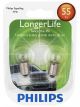 Philips Auto Lighting Light Bulbs, Long Life 55Llg-4(1/2) 7V 2.87W