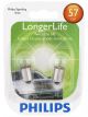Philips Auto Lighting Light Bulbs, Long Life 57Llg-4(1/2) 14V 2Cp
