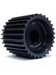 Vortech Supercharger Pulley, Gilmer Style, 32-Tooth, Aluminum, Blac