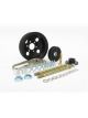 Vortech Power Steering Mount Assembly, Chevy, Small Block, Carbure