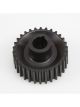 Vortech Supercharger Pulley, Radius Tooth Style, Aluminum, Black A