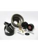Vortech Supercharger Pulleys, Serpentine, Aluminum, Black Powdercoa