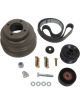Vortech Supercharger Pulleys, Serpentine, Aluminum, Black Powdercoa