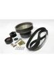 Vortech Supercharger Pulleys, Serpentine, Aluminum, Black Powdercoa