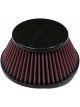 Vortech Air Filter, Conical, Cotton Gauze, Red, For Vortec 4Nz Super (8H040035)