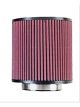 Vortech Air Filter, Conical, Red Cotton Gauze, 4 In. Inlet Flange D