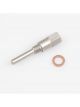 Vortech Fitting, Stainless Steel, 1/4 In. Npt, Male 3/8 In. Thread,