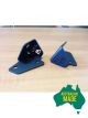 Uneek 4x4 TJ A Pillar Light Brackets - Australian Made