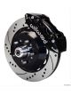 Wilwood Disc Brakes Front Aero6 Drilled/Slotted Pads Billet Alumi
