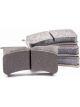 Wilwood Brake Pads Bp-20 High-Friction Metallic Sintered Metallic F