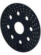 Wilwood Brake Rotor Aluminum Black Anodized Cross-Drilled 10.20 In.