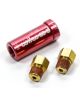 Wilwood Residual Pressure Valve Red Anodized 10 Psi Drum Brakes 1/8
